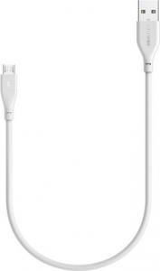 Kabel USB Blitzwolf Micro USB M - USB 2.0 M; 0,30m; kolor biały (BW-MC10) 3