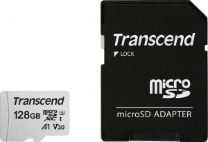 Karta Transcend 300S MicroSDXC 128 GB Class 10 UHS-I/U3  (TS128GUSD300S-A) 1