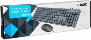 Klawiatura + mysz iBOX ZESTAW I-BOX DESKTOP KIT 3