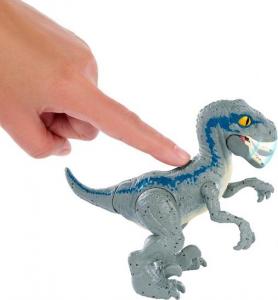 Figurka Mattel Jurassic World Jajkozaury Velociraptor Blue 6