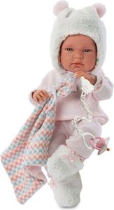 Llorens Lalka Noworodek Nica różowa 40 cm (LL-73854) 1