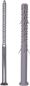 Koelner Kołek fi 10x120mm z długą płaszczyzną podziału z wkrętem stożkowym 25szt. (KDS-10120) 1