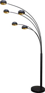 Lampa podłogowa Zumaline Branca 5x40W  (TS-5805-BKGO) 1