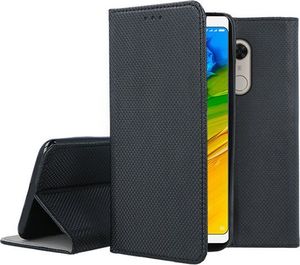 Etui portfel flip magnet XIAOMI REDMI 5+ czarny 4