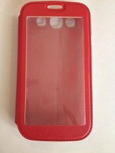 FLIP CASE SAMSUNG GALAXY S3 I9300 CZERWONY 1