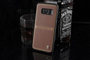 Nillkin Etui Burt Galaxy S8+ brązowe 4