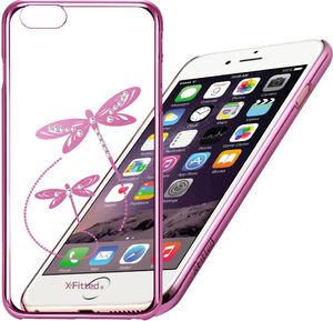 X-FITTED Etui X-FITTED Swarovski IPHONE 6+ Dragonfly różowe PPDTP 6