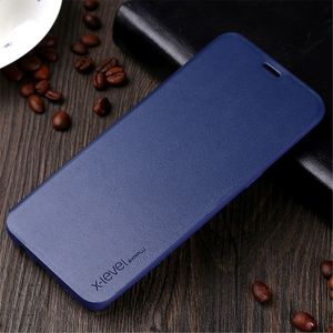 x-level Etui XLEVEL Flip leather STAND SAMSUNG S8+ niebieskie 3