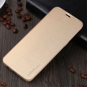 x-level Etui XLEVEL Flip leather STAND SAMSUNG S8+ złote 3