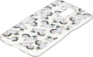 Etui Slim Art SAMSUNG A6 2018 skaczący jednorożec 3