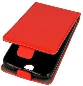 Kabura pionowa rubber ZTE A510 czerwona 1