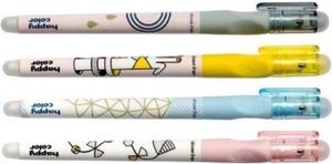 Happy Color Długopis usuwalny Style 0,5mm niebieski (12szt) 1