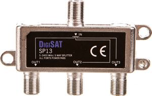 Antena RTV DigiSAT Rozgałęźnik sygnału RTV GN-3GN SP13 DigiSat 5-2400MHz 77-216# 1