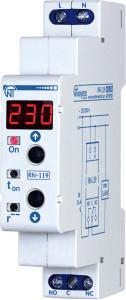 Novatek-Electro Przekaźnik nadzorczy napięcia 1-fazowy 230V 5-900s (RN-119) 1