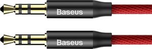 Kabel Baseus Jack 3.5mm - Jack 3.5mm 0.5m czerwony (53402-uniw) 1