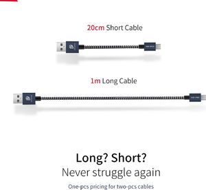 Kabel USB Dux Ducis USB-A - microUSB 1 m Różowy (49277-uniw) 3