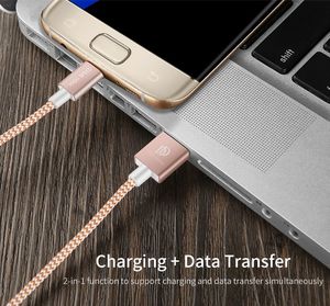 Kabel USB Dux Ducis USB-A - microUSB 1 m Różowy (49277-uniw) 4