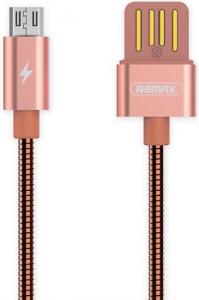 Kabel USB Remax USB-A - 1 m Różowy (49922-uniw) 1
