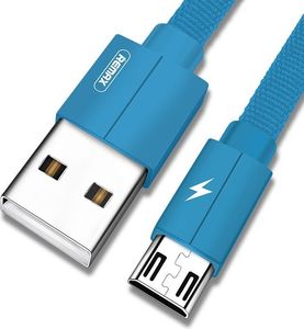 Kabel USB Remax Kabel REMAX KEROLLA MICRO 1M RC-094M niebieski 1