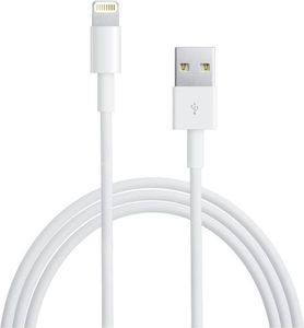 Kabel USB USB-A - Lightning 2 m Biały (48687-uniw) 1