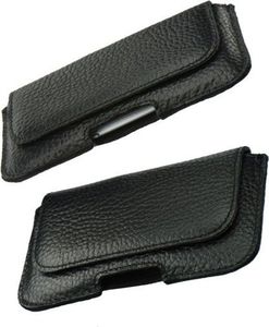 Kabura skórzana do paska Samsung S8+ czarny groszek 2