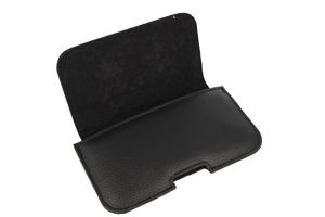 Kabura skórzana do paska Samsung S8+ czarny groszek 6