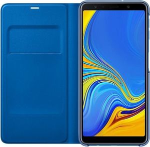 Samsung Wallet cover A7 (2018) Blue 4