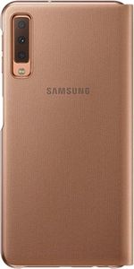 Samsung Wallet cover A7 (2018) Gold 3