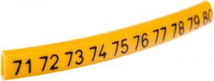 Ergom Oznacznik przewodów OZ-0/71-80 100szt. (E04ZP-01020101800) 1
