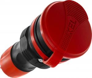 KEL Gniazdo przenośne z klapką 16A 2P+Z 250V IP54 czarny/czerwony GN-54 (W-97978) 4