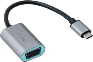 Adapter USB I-TEC USB-C - VGA Srebrny  (C31METALVGA60HZ) 1