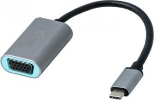 Adapter USB I-TEC USB-C - VGA Srebrny  (C31METALVGA60HZ) 2