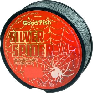 GoodFish Plecionka Silver Spider 0.16 mm 100m (A-56-SS) 1