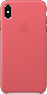 Apple Etui skórzane iPhone XS Max - zgaszony róż-MTEX2ZM/A 1