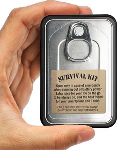 Powerbank Smartools SMARTOOLS | POWER BANK MC10 CARD SARDINE 10000 mAh Czas ładowania: 8 h Użycie: 500 razy Prąd wyjściowy: 2.1 A / 5V. Złącze USB Wskaźnik ładowania: 4 LED 3