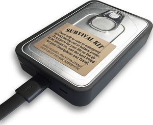 Powerbank Smartools SMARTOOLS | POWER BANK MC10 CARD SARDINE 10000 mAh Czas ładowania: 8 h Użycie: 500 razy Prąd wyjściowy: 2.1 A / 5V. Złącze USB Wskaźnik ładowania: 4 LED 4