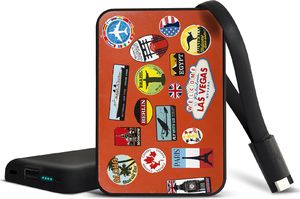 Powerbank Smartools SMARTOOLS | POWER BANK MC5 CARD TRAVEL 5000 mAh Czas ładowania: 5 h Użycie: 500 razy Prąd wyjściowy: 2.1 A / 5V. Złącze USB Wskaźnik ładowania: 4 LED 1