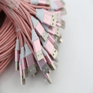 Kabel USB Omega USB-A - 2 m Różowy (OUFBB2MRG) 4