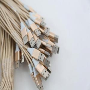 Kabel USB Omega USB-A - 1 m Złoty (OUFBB3MGL) 4