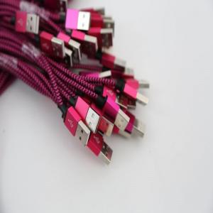 Kabel USB Omega Micro USB, 2A, 1m, Rose Red (44192) 4