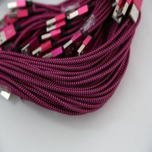 Kabel USB Omega Micro USB, 2A, 1m, Rose Red (44192) 5