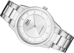 Zegarek Q&Q Męski Klasyczny QA44-201 srebrny 2