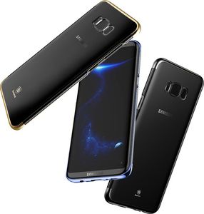 Baseus Baseus Wing Case Impact Plastic Case for Samsung G950 Galaxy S8 Transparent - Gold 2