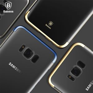 Baseus Baseus Wing Case Impact Plastic Case for Samsung G950 Galaxy S8 Transparent - Gold 3