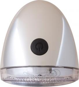 SPANNINGA Lampka przednia Swingo XB 10luxów/50 lumenów+ baterie chrom (SNG-H070017) 2