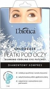 Lbiotica  Płatki chłodzące pod oczy DIAMOND 1