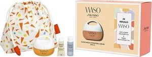 Shiseido Zestaw do pielęgnacji twarzy: Krem 50 ml + Peeling 5 ml + Balsam 7 ml + Torba 1