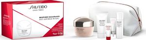 Shiseido Zestaw do pielęgnacji twarzy Benefiance WrinkleResist24: Krem 50 ml + Pianka 30 ml + Balsam 30 ml + Serum 5 ml + Krem pod oczy 3 ml + Kosmetyk 1