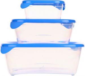 Curver Zestaw trzech pojemników Fresh&Go 3szt. (3253928924027) 2