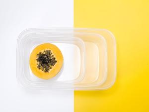 Curver Zestaw trzech pojemników Fresh&Go 3szt. (3253928924027) 3